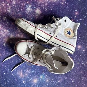 Converse high tops. Size 8 Womens